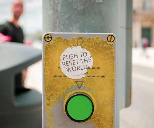 Wer hat Angst vorm bösen WEF ? Fünf Fragen zum Great Reset. Banner zum Artikel