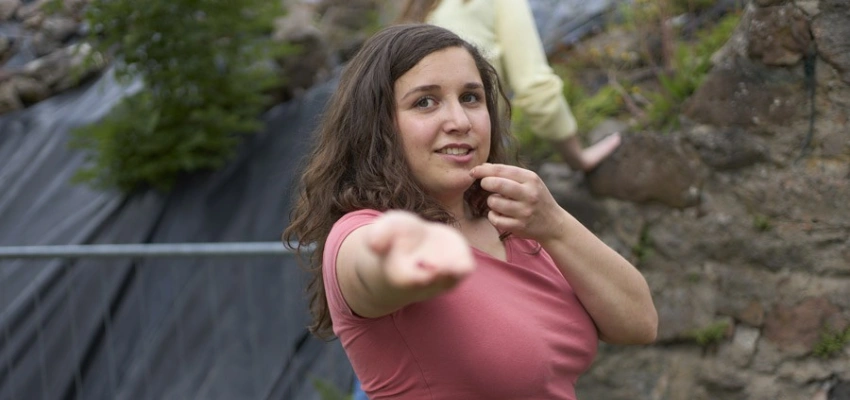 Mariana in der Time-Out-WG auf Schloss Reichenberg