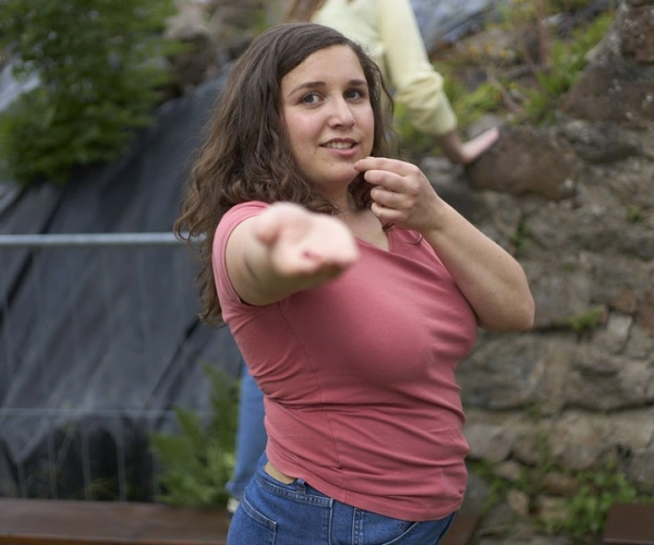 Mariana in der Time-Out-WG auf Schloss Reichenberg