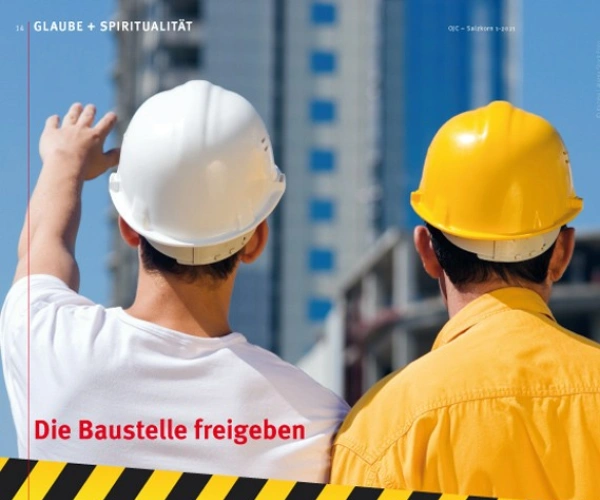 Beitragsbild zum Text: Die Baustelle freigeben von Klaus Speer