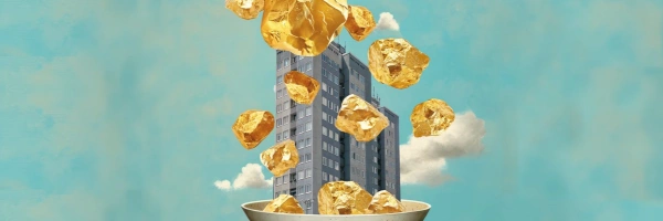 Gold schürfen in der Platte