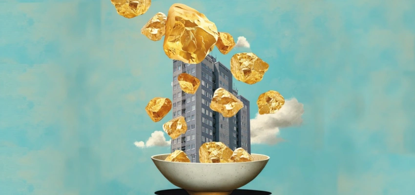 Gold schürfen in der Platte