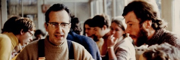 Horst-Klaus Hofmann am Esstisch