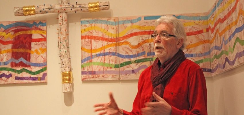 Mit leichtem Gepäck. Lebensfries im Sterbehaus.