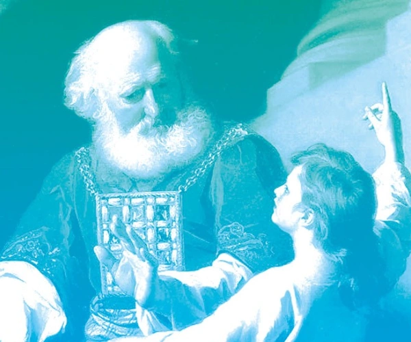 Samuel und Eli im Gespräch