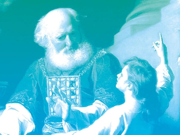 Samuel und Eli im Gespräch