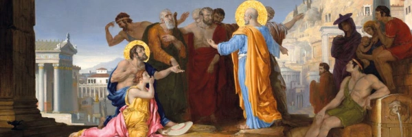 Ölgemälde: St. Paul Preaching on the Areopagus von Leonard Porter