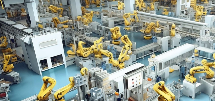 Roboter bei der Arbeit - Künstliche Intelligenz im Einsatz