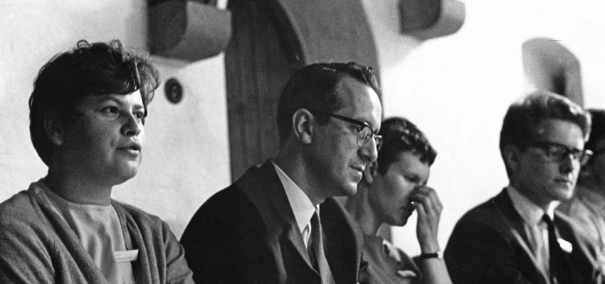 Bild von Horst-Klaus Hoffmann währen einer Konferenz