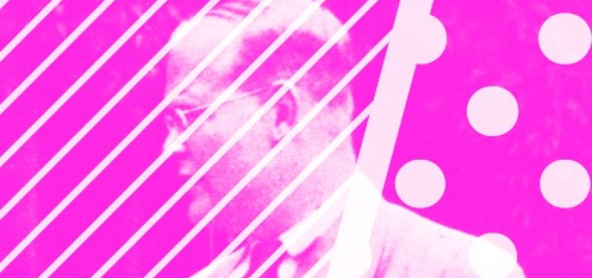 Wahrhaftig Leben. Dietrich Bonhoeffer – ein Nachfolge-Christ. Foto von Dietrich Bonhoeffer im Pinkton.