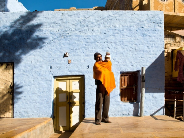 Was ist der Mensch? Der Blick eines Inders auf die Seele der Zivilisation. Bild aus Indien.