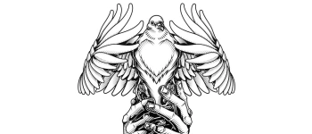 Moderne Friedenstaube